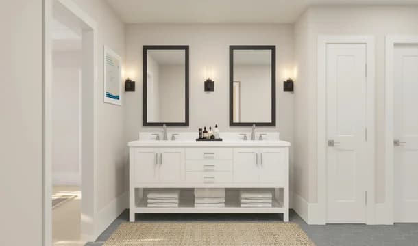 New Haven Primary Bath Loft Palette 3 Level 3 Neutral Loft