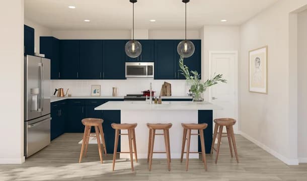 Passionflower II ESP Kitchen Loft Palette 2 Ascend Coastal Loft