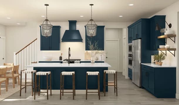 Mitchell s Corner Seaview II Kitchen Farmhouse Palette 2 Level 3 Coastal Farmhouse