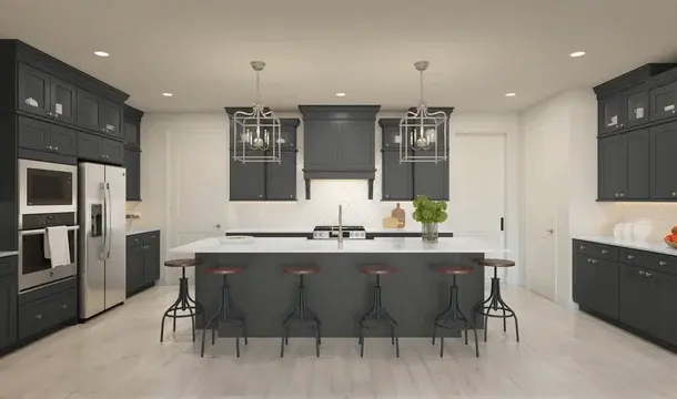 Bar Harbor Kitchen Classic Palette 4 Level 3 Coastal Classic