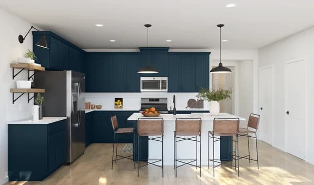 Aspire at Canter Creek Townhomes Ocala Kitchen Farmhouse Palette 2 Ascend Fresh Farmhouse