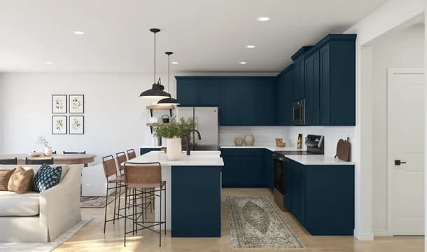 Aspire at Canter Creek Townhomes Ocala Kitchen Farmhouse Palette 2 Ascend Fresh Farmhouse