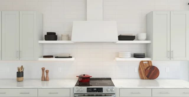 Mirabella Barcelona Kitchen Loft Palette 6 Level 3 Black and White Loft