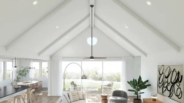 Timberbrook Glasgow Vaulted Ceiling Great Room Loft Palette 3 Level 1 Neutral Loft