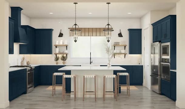 Four Seasons at Hilton Head Lakes Carver Kitchen Farmhouse Palette 2 Level 2 Coastal Farmhouse