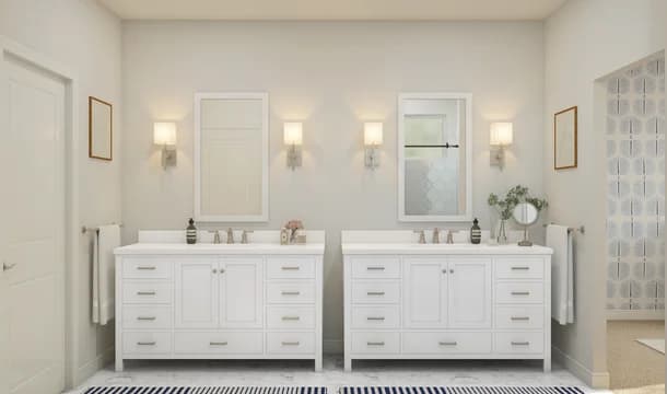 Four Seasons at the Lakes of Cane Bay Kerr Primary Bath Classic Palette 5 Level 1 Coastal Classic