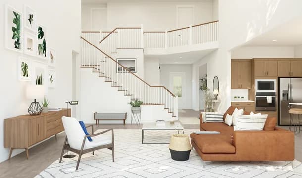 Deer Lakes Richmond Great Room Farmhouse Palette 5 Level 3 Industrial Farmhouse