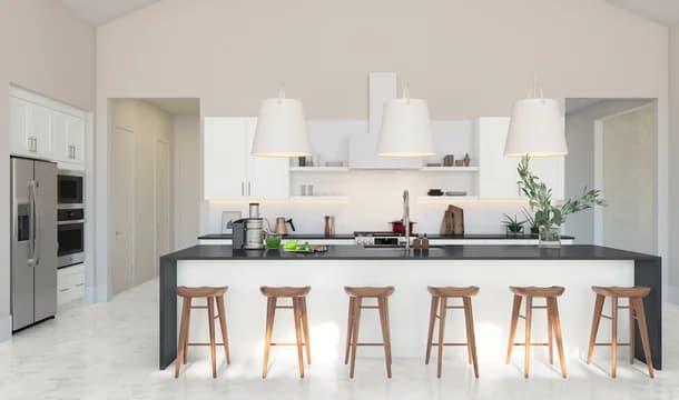 Deer Lakes Denver Kitchen Loft Palette 3 Level 3 Coastal Loft