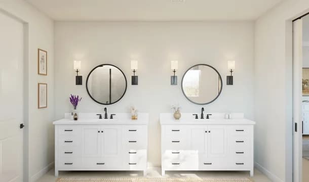 Stirling Primary Bath Farmhouse Palette 6 Level 1 European Farmhouse