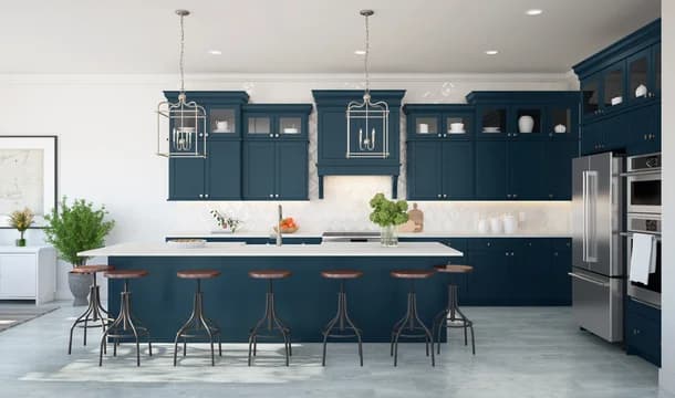 Parkside at Tuttle Royale Wicklow Kitchen Classic Palette 2 Level 3 Coastal Classic