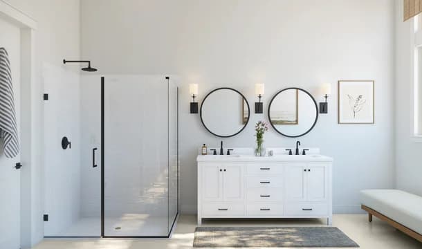 Parkside at Tuttle Royale Tucson Primary Bath Farmhouse Palette 6 Level 3 Fresh Farmhouse