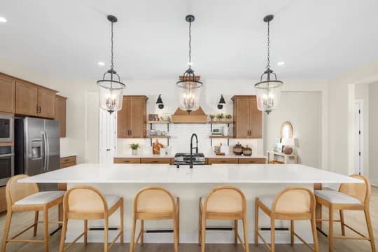 The Estates At Silverwood Austin Kitchen Farmhouse Palette 5 Level 2