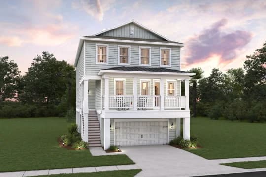 Sandy Oaks Tybee Elevation BF Level 1