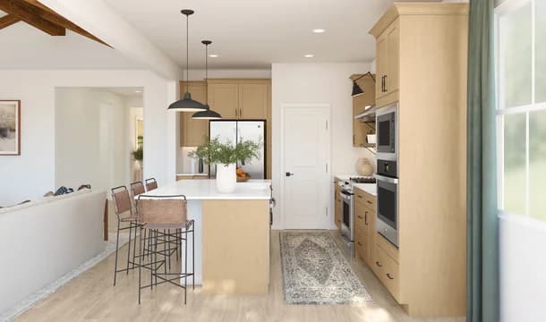 Lighthouse Bluffs Asheville Kitchen Farmhouse Palette 5 Level 1 Fresh Farmhouse