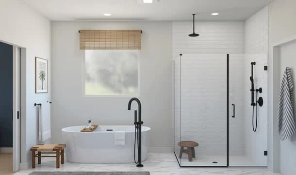 Lighthouse Bluffs Asheville Primary bath Farmhouse Palette 5 Level 1 Fresh Farmhouse