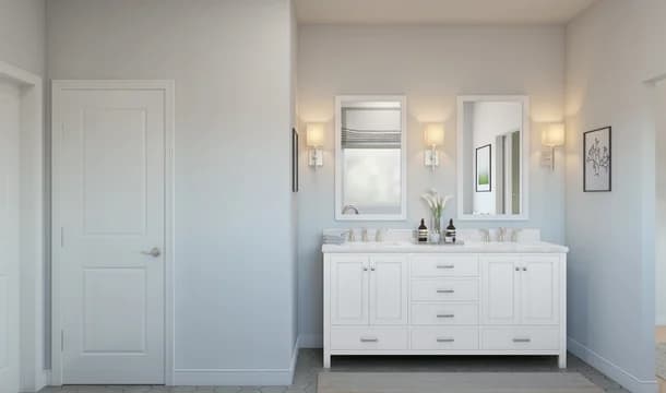 Lighthouse Bluffs Evora Primary Bath Classic Palette 3 Level 1 Modern Classic