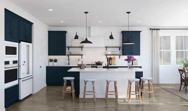 Lighthouse Bluffs Macon Kitchen Farmhouse Palette 2 Level 1 European Farmhouse