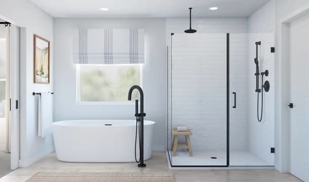 Lighthouse Bluffs Macon Primary Bath Farmhouse Palette 2 Level 1 European Farmhouse