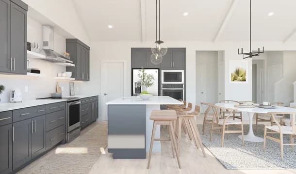 Meridian at The Estates Faro Kitchen Loft Palette 4 Level 1 Neutral Loft