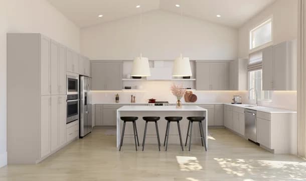 Belfast ESP Kitchen Loft Palette 1 Level 3 Black and White Loft