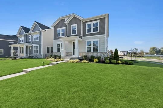 The Enclave at Carrollton Manor Adamstown Elevation EB Farmhouse Palette 6 Level 2 Industrial Farmhouse