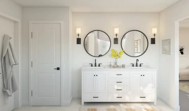 Rosewood at The Estates Macon II Primary Bath Farmhouse Palette 4 Level 1 Traditional Farmhouse