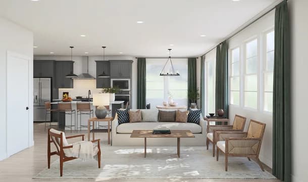 Luna Bella at Plumas Lake Water Lily II Great Room Farmhouse Palette 4 Level 1 Fresh Farmhouse