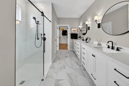 Four Seasons at Easton Kerr Primary Bath Farmhouse Palette 5 Level 1