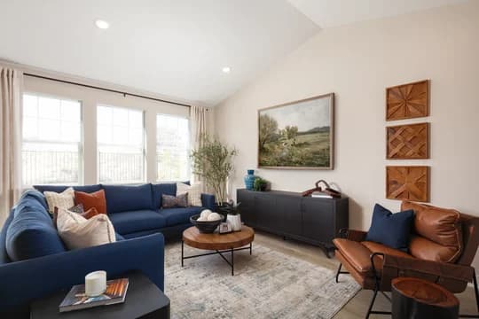 Chaparral Ranch at the Preserve Belfast ESP Great Room Farmhouse Palette 5 Level 1