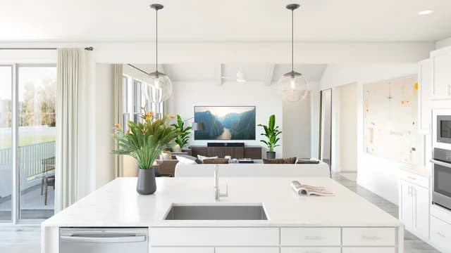 Egret Shores Barcelona Kitchen Loft Palette 5 Level 1 Black and White Loft