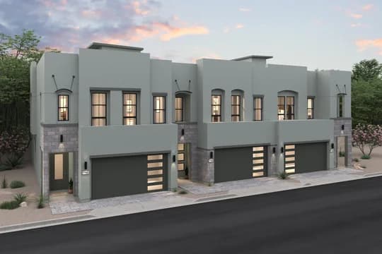 Aria at Silverstone 3Plex Elevation Mediterranean Modern 3Plex Level 3