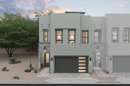 Aria at Silverstone Laconia III Elevation Mediterranean Modern Level 3