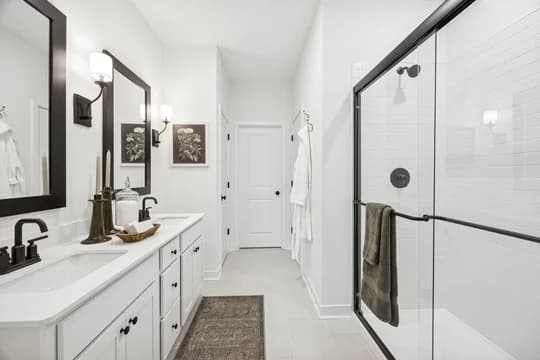 Aspire at Shepherds Glen Seagrove II Primary Bath Farmhouse Palette 3 Aspire