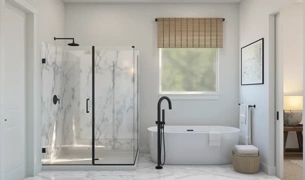 Cypress at The Fairways Aegean ESP Primary Bath Farmhouse Palette 5 Level 2 Coastal Farmhouse