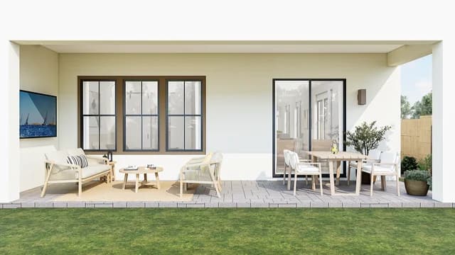 Covered Patio Arizona Aria at Silverstone Seaview III SPEC 3 Base Palette 3 Furnished