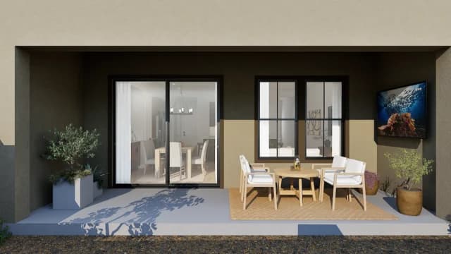 Covered Patio Arizona Prestige on 64th Marietta SPEC 3 Base Palette 5 Furnished