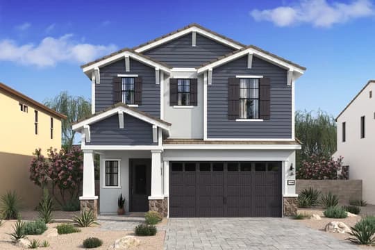 Sheffield Place Hampton Elevation Craftsman YA Level 3