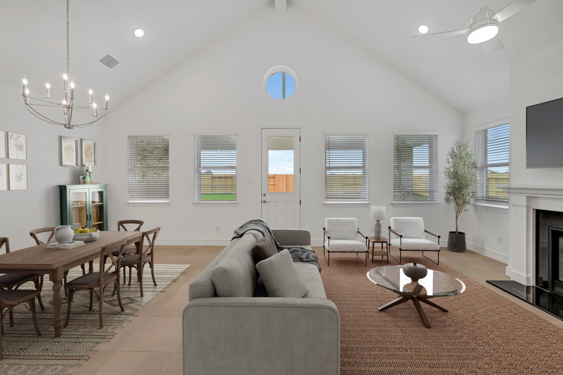 Great Room & Dining Area