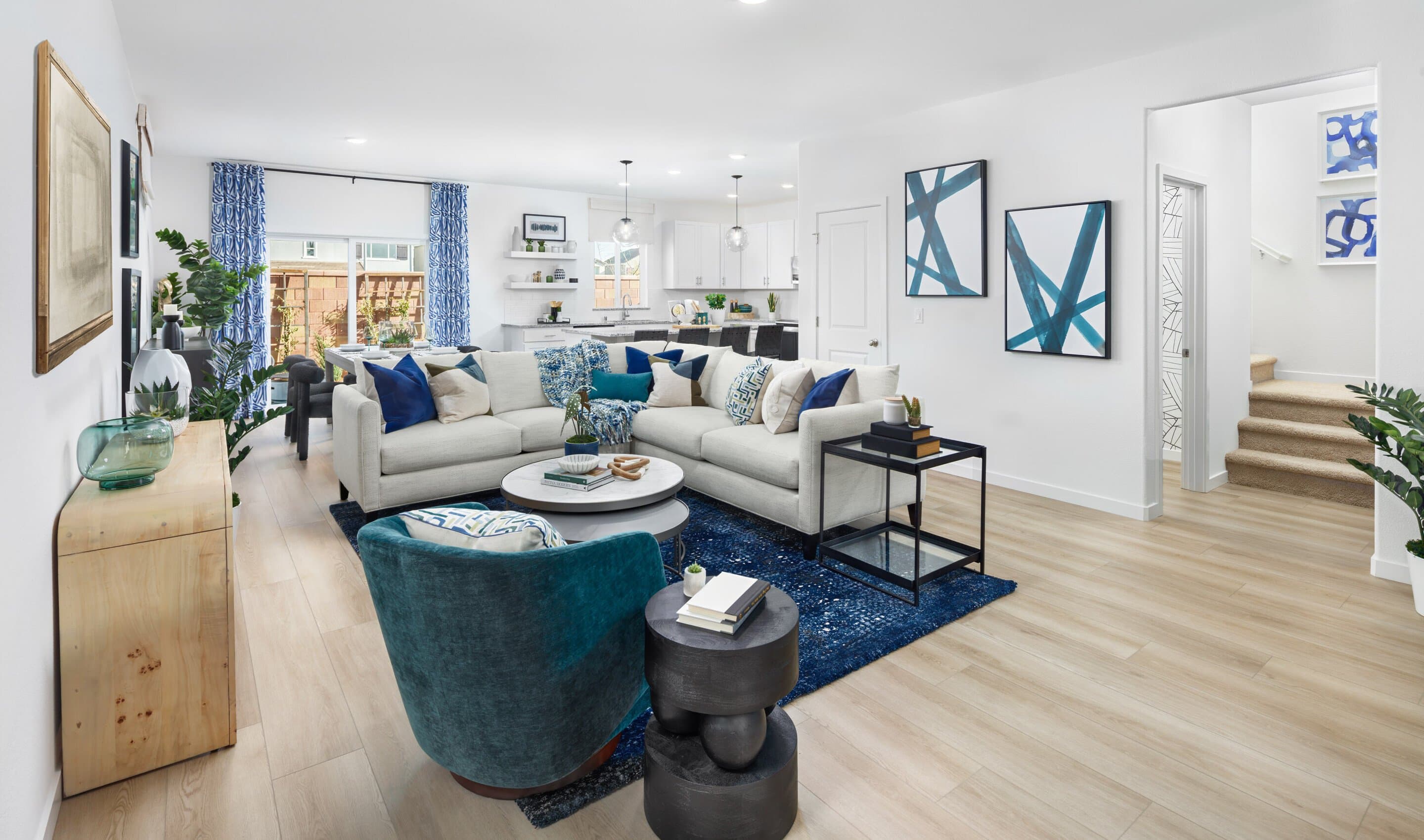 Bright and open great room